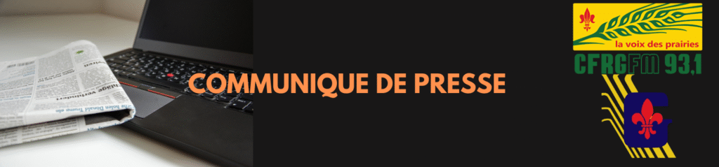 Communiqué de presse - ACFG