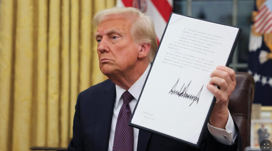 Donald Trump, président des Etats Unis d'Amerique. Photo : Reuters/ Carlos Barria